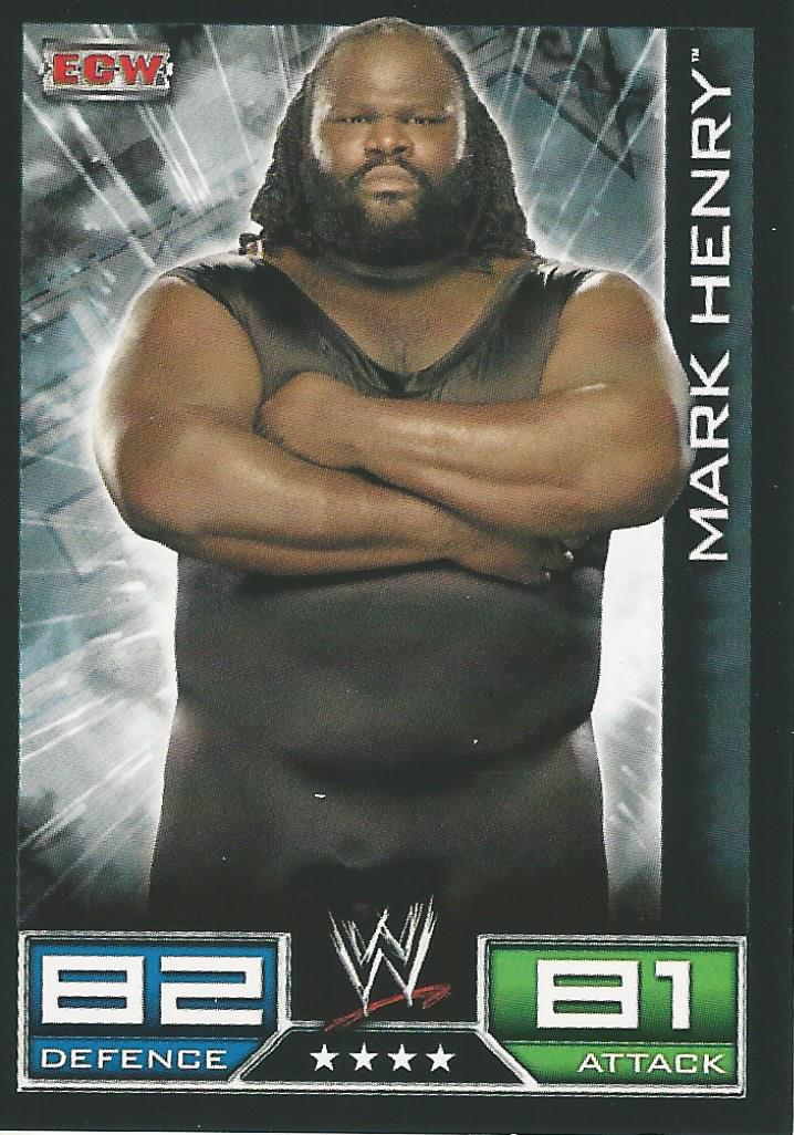 WWE Topps Slam Attax 2008 Mark Henry #112