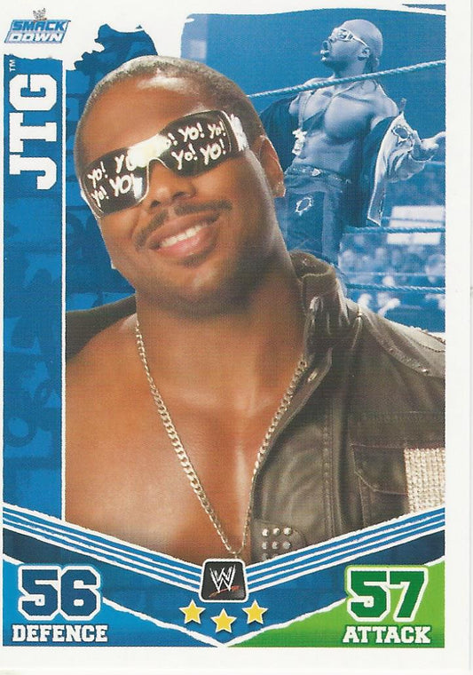 WWE Topps Slam Attax Mayhem 2010 JTG #112