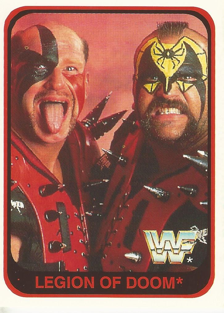 WWF Merlin 1991 Legion of Doom #112