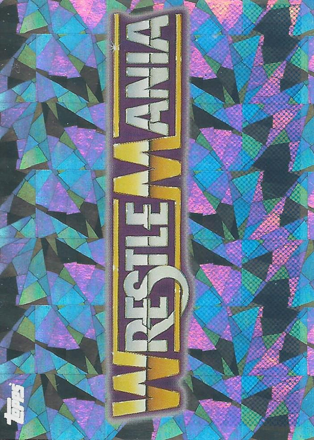 WWE Topps Road to Wrestlemania Stickers 2021 Logo #112