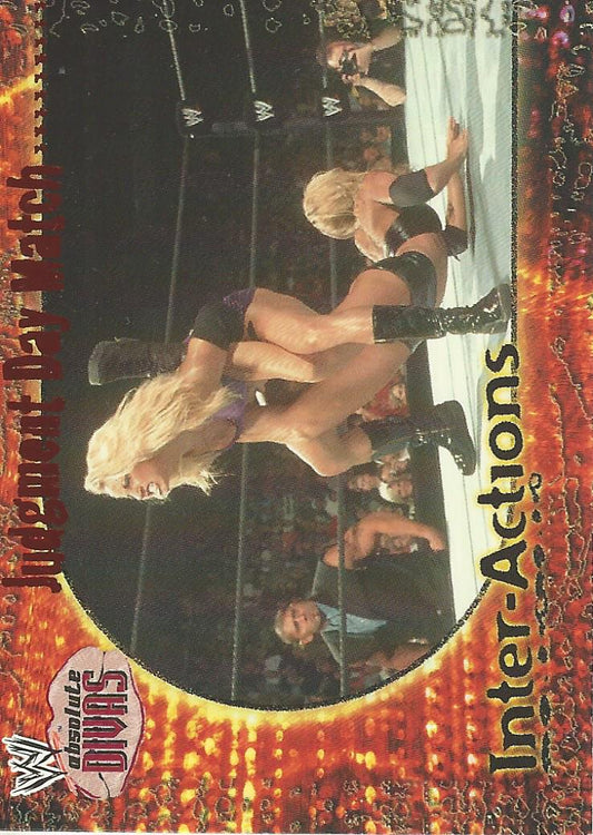 WWE Fleer Absolute Divas 2002 IA 12 of 20 Trish Stratus trading card PW Catalog