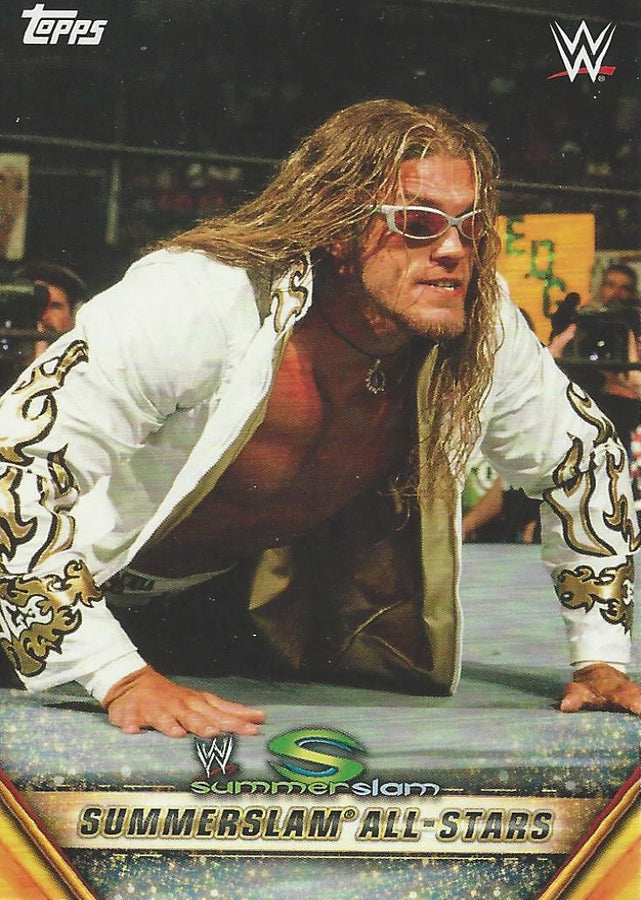 WWE Topps Summerslam 2019 Edge MSS-12 trading card PW Catalog