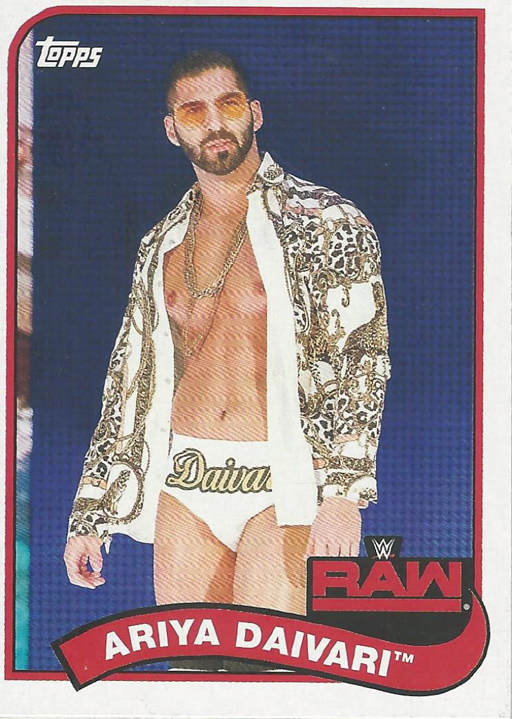 WWE Topps Heritage 2018 Ariya Daivari #112