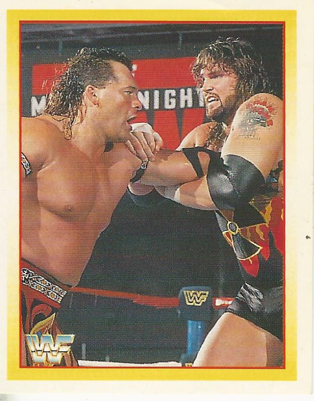 WWF Merlin Stickers 1995 Adam Bomb #112