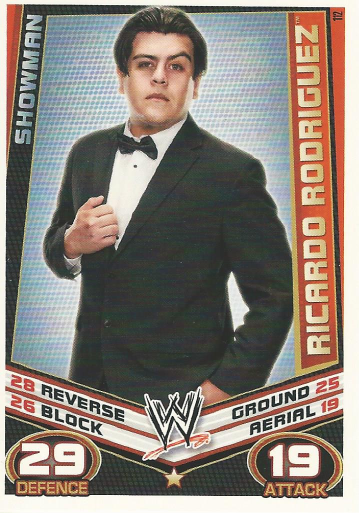 WWE Topps Slam Attax Rebellion 2012 Ricardo Rodriguez #112