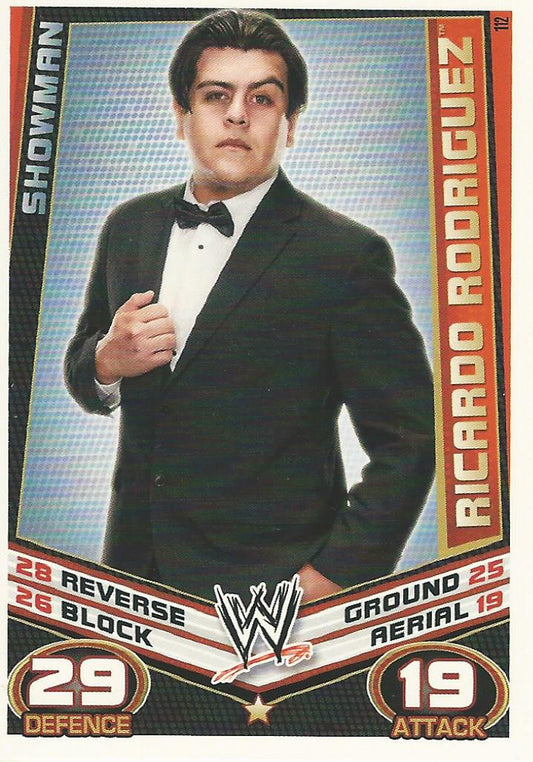 WWE Topps Slam Attax Rebellion 2012 Ricardo Rodriguez #112