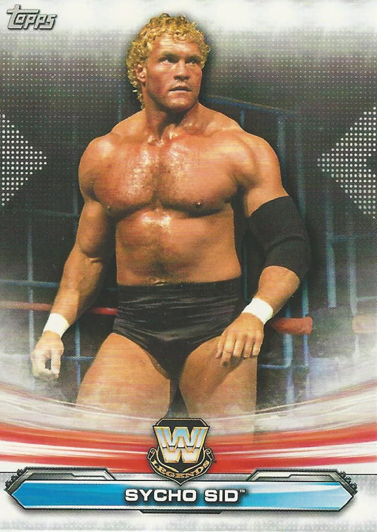 WWE Topps Raw 2019 Sycho Sid LR-12 trading card PW Catalog