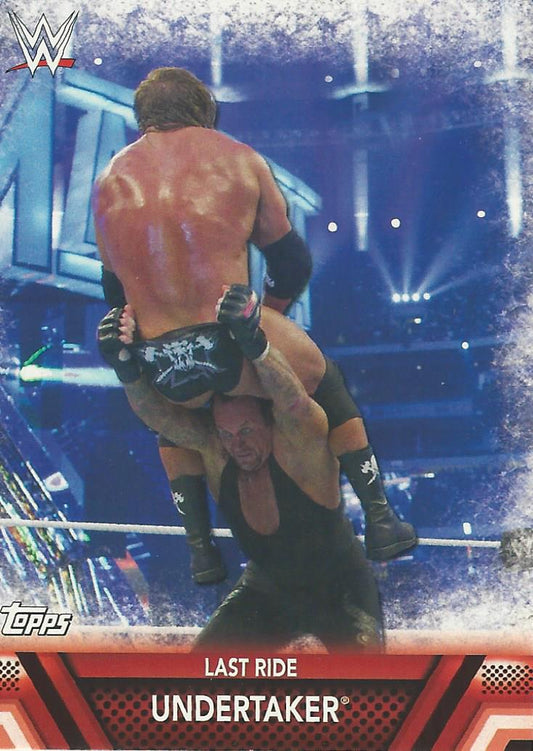 WWE Topps Then Now Forever 2017 Undertaker #F12