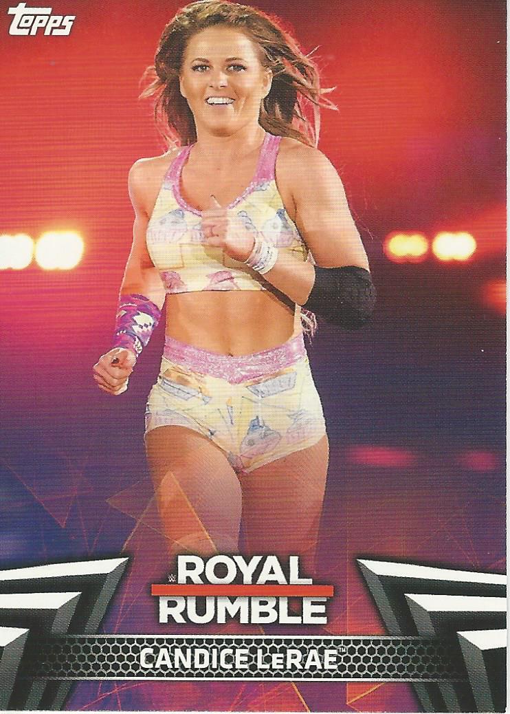 WWE Topps Women Division 2019 Candice LeRae RR12 trading card PW Catalog