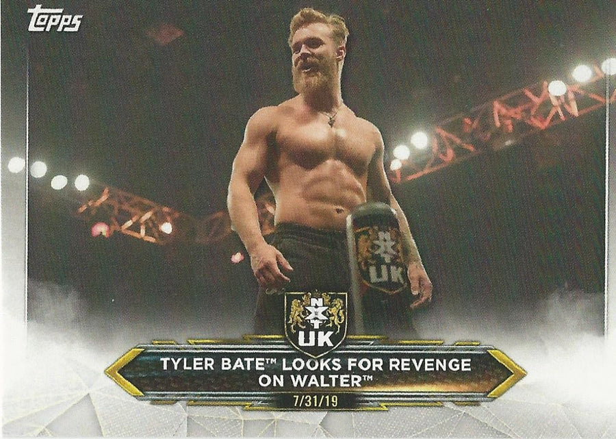 WWE Topps NXT 2020 Tyler Bate #12