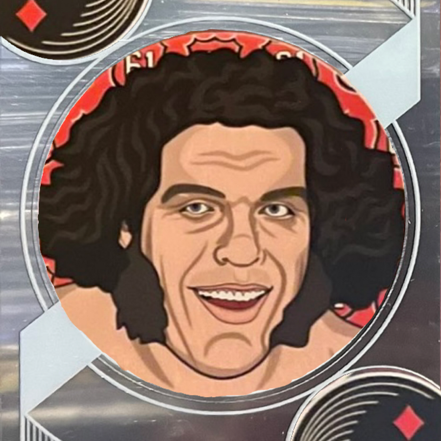 Andre the Giant trading card PW Catalog