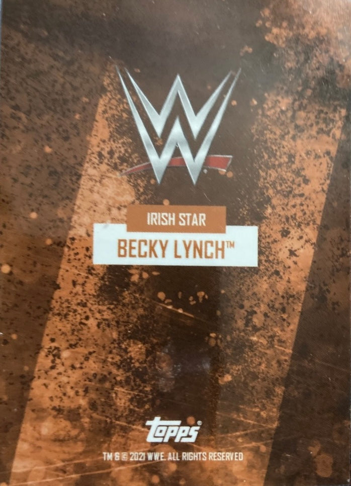 Irish Star – Becky Lynch trading card PW Catalog
