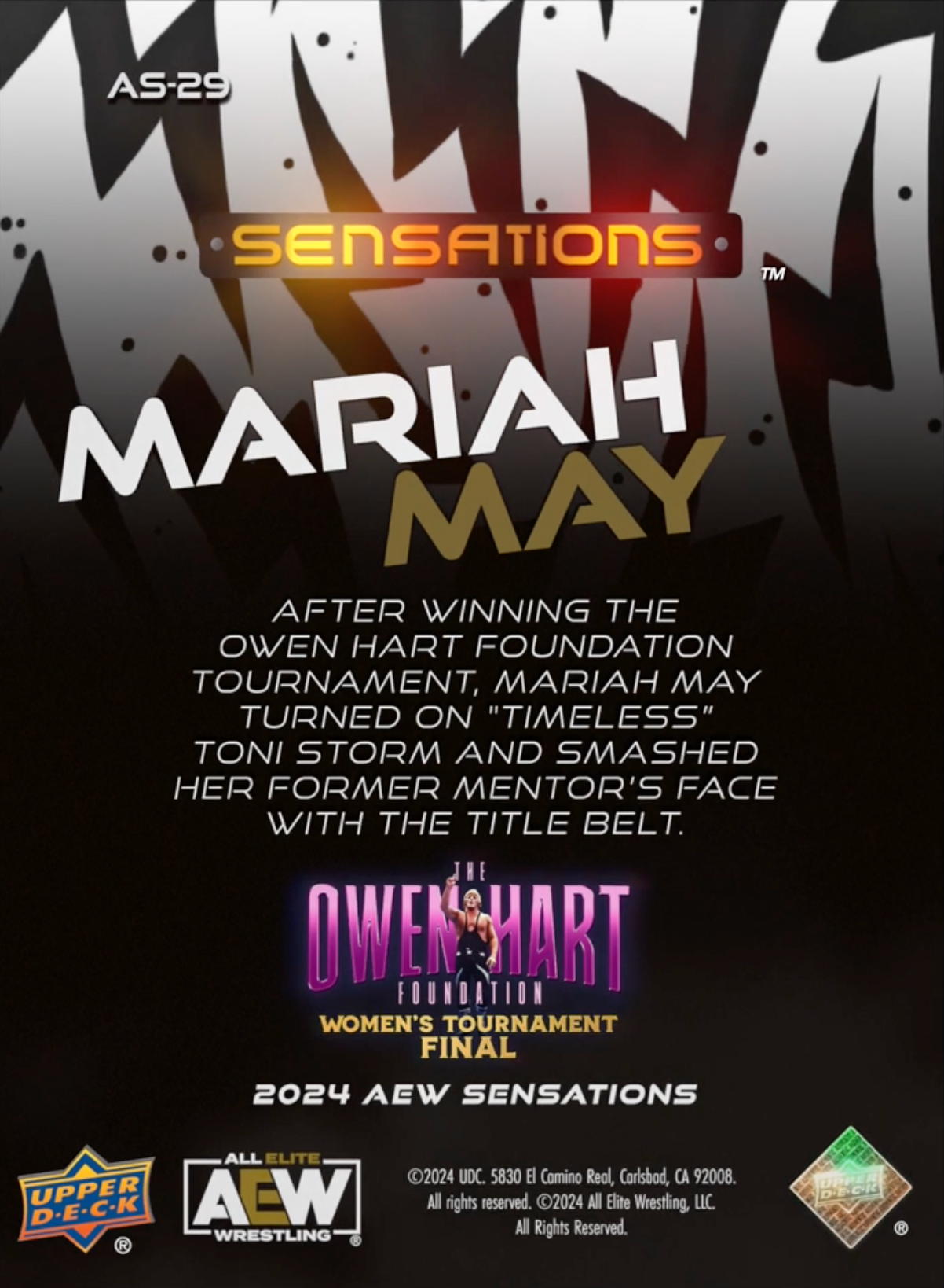 7/10/24 – Mariah MAY – Mariah MAY Betrays “Timeless” Toni Storm