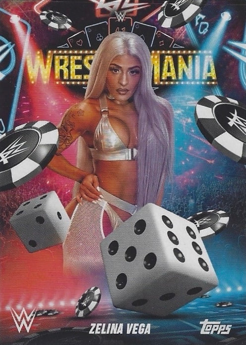 Zelina Vega trading card PW Catalog