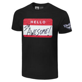 The Miz "Hello I'm Awesome" Retro T-Shirt T-Shirt PW Catalog