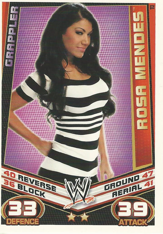 WWE Topps Slam Attax Rebellion 2012 Rosa Mendes #113