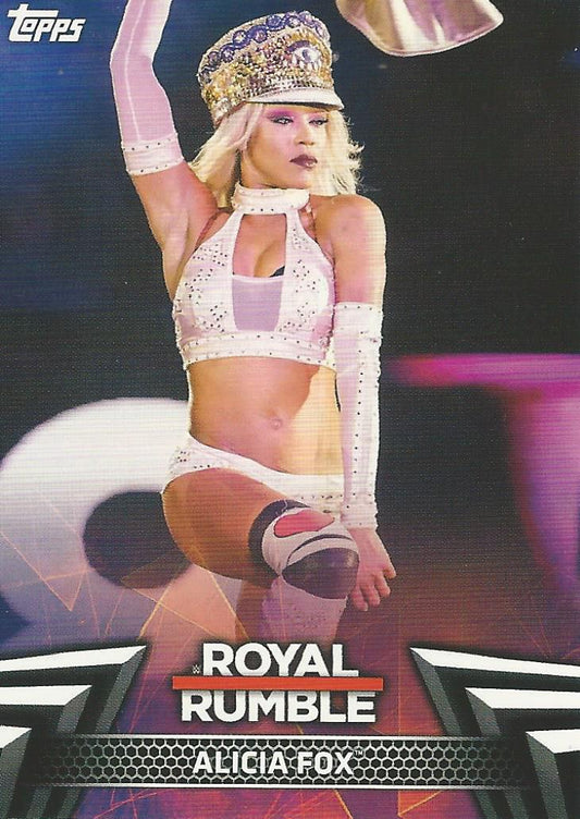 WWE Topps Women Division 2019 Alicia Fox RR13 trading card PW Catalog
