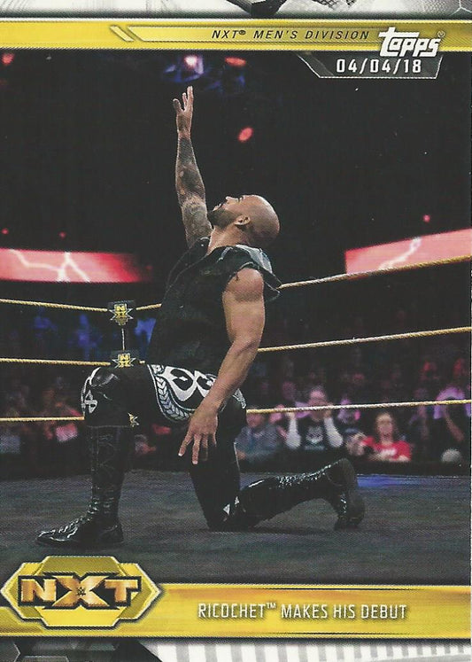 WWE Topps NXT 2019 Ricochet #13