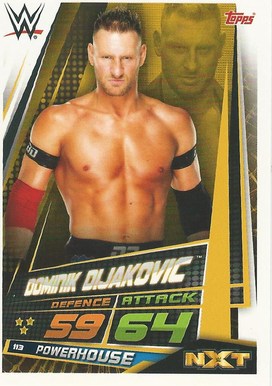 WWE Topps Slam Attax Universe 2019 Dominik Dijakovic #113