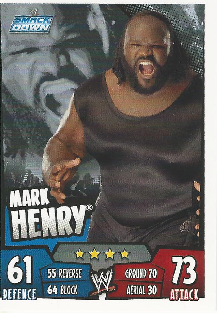 WWE Topps Slam Attax Rumble 2011 Mark Henry #113