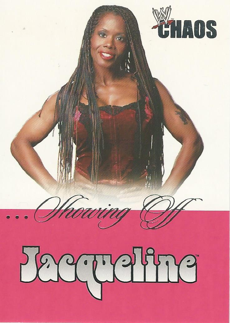 WWE Fleer Chaos 2004 Jacqueline SO 2 of 16 trading card PW Catalog