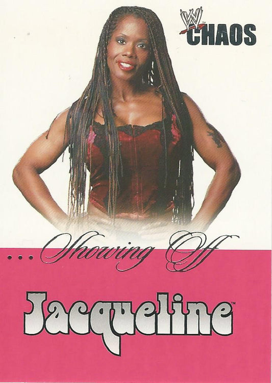 WWE Fleer Chaos 2004 Jacqueline SO 2 of 16 trading card PW Catalog