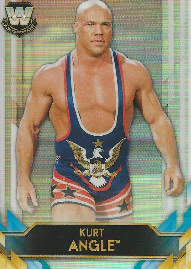 WWE Topps Chrome 2020 Kurt Angle BL-13 trading card PW Catalog