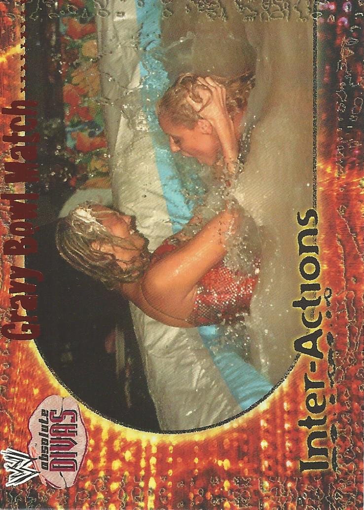 WWE Fleer Absolute Divas 2002 IA 13 of 20 Stacy Keibler trading card PW Catalog