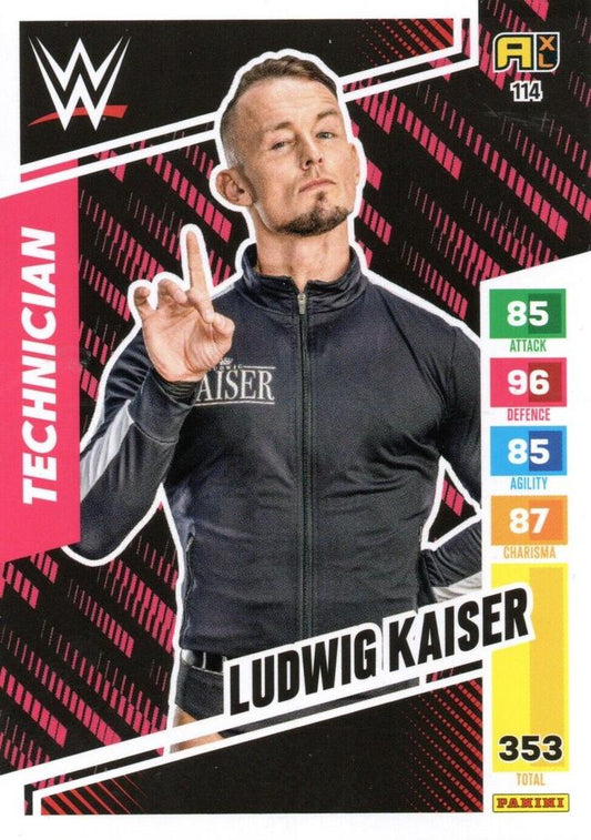 Ludwig Kaiser trading card PW Catalog
