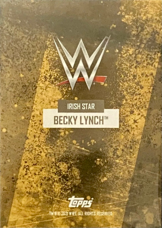 Irish Star – Becky Lynch trading card PW Catalog
