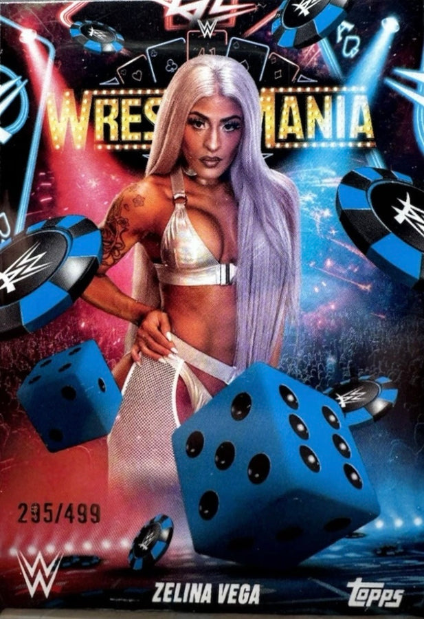 Zelina Vega trading card PW Catalog