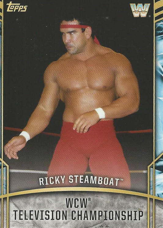 WWE Topps Legends 2017 Ricky Steamboat RC-14 trading card PW Catalog