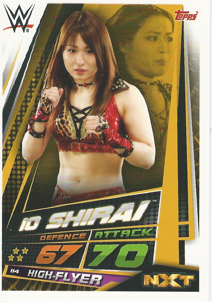 WWE Topps Slam Attax Universe 2019 Io Shirai #114