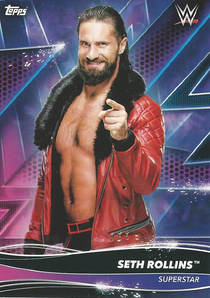 Topps WWE Superstars 2021 Seth Rollins #114