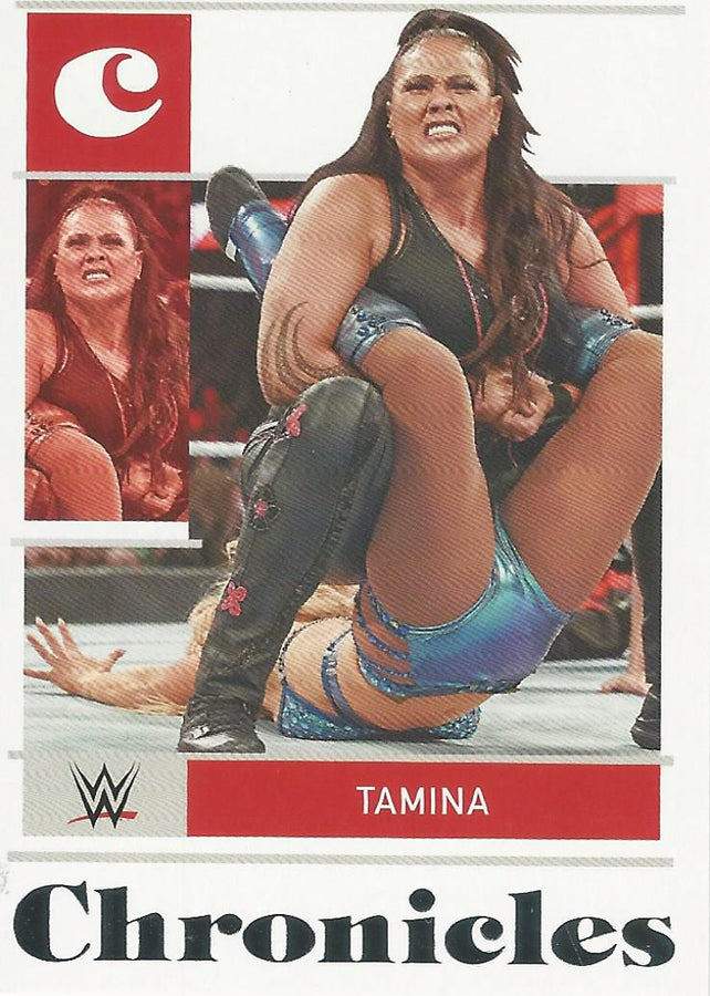 WWE Panini Chronicles 2022 Tamina #47