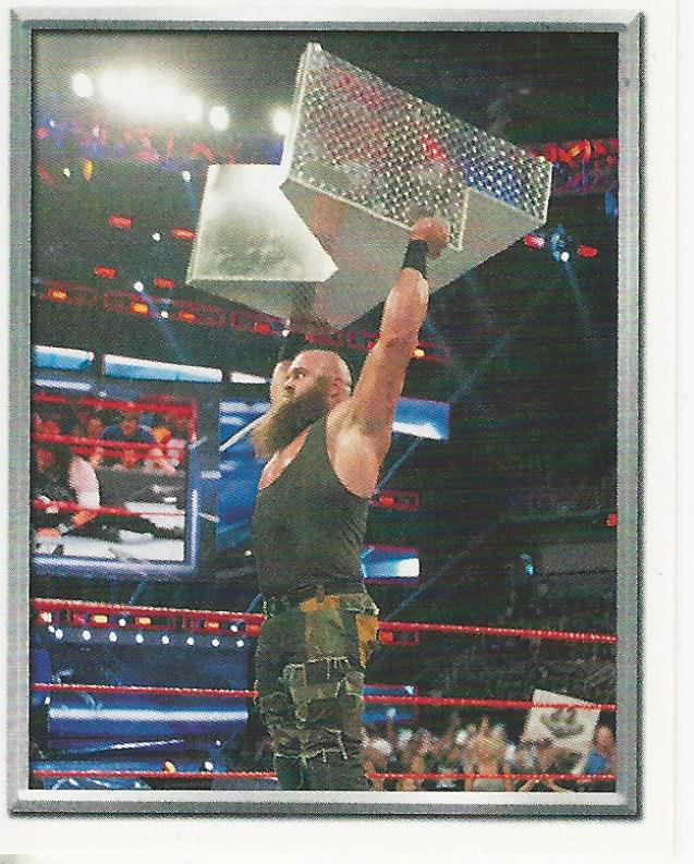 WWE Topps 2018 Stickers Braun Strowman #114