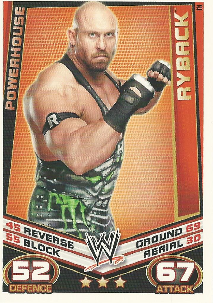 WWE Topps Slam Attax Rebellion 2012 Ryback #114