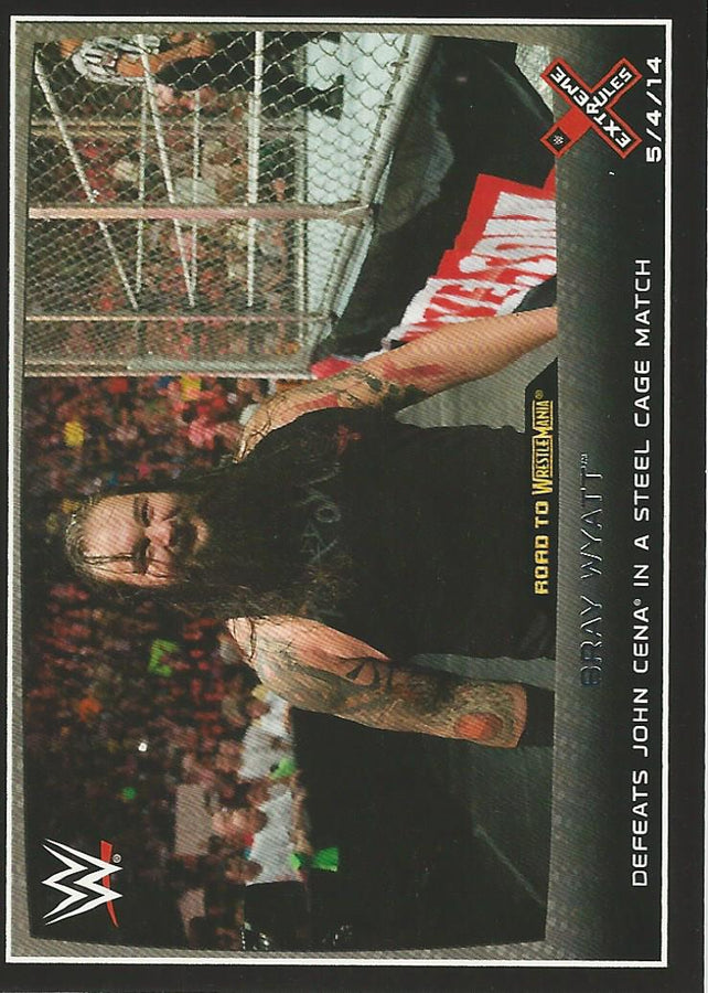WWE Topps Road to Wrestlemania 2015 Bray Wyatt #14
