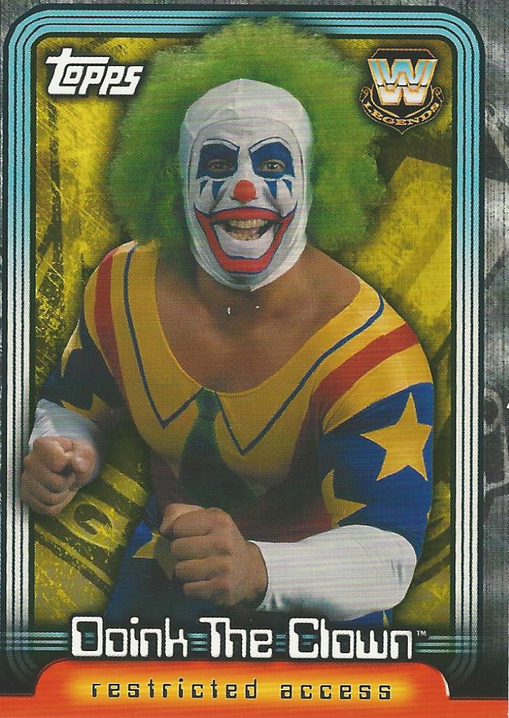 WWE Topps Insider 2006 Doink the Clown L8 trading card PW Catalog