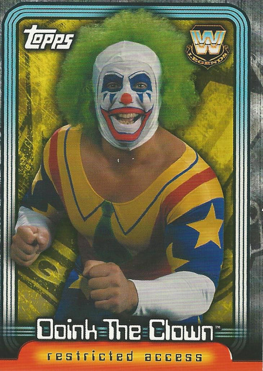 WWE Topps Insider 2006 Doink the Clown L8 trading card PW Catalog