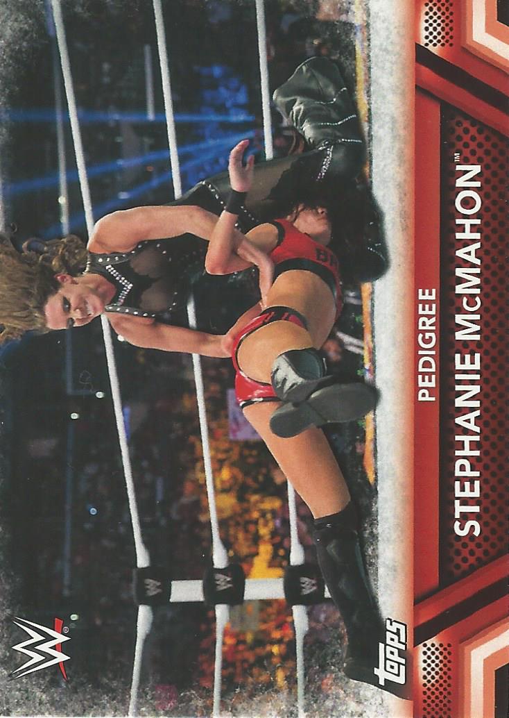 WWE Topps Women Division 2017 Stephanie McMahon F22 trading card PW Catalog