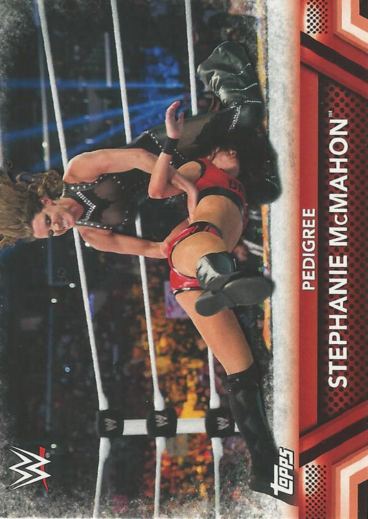 WWE Topps Women Division 2017 Stephanie McMahon F22 trading card PW Catalog