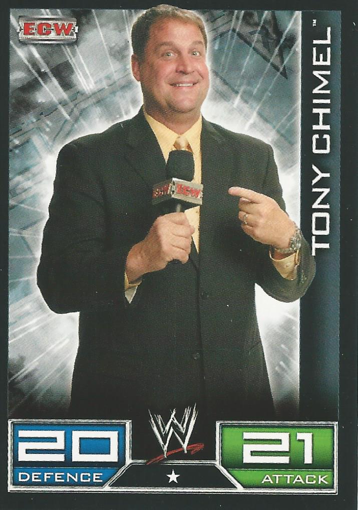 WWE Topps Slam Attax 2008 Tony Chimel #114