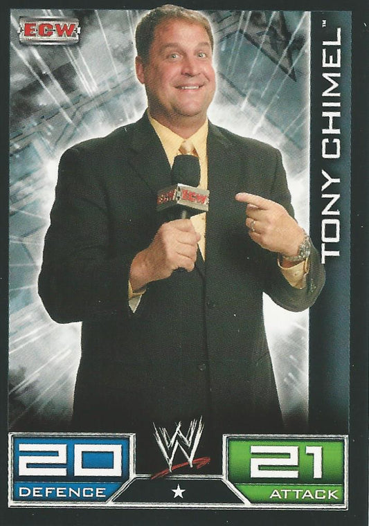 WWE Topps Slam Attax 2008 Tony Chimel #114