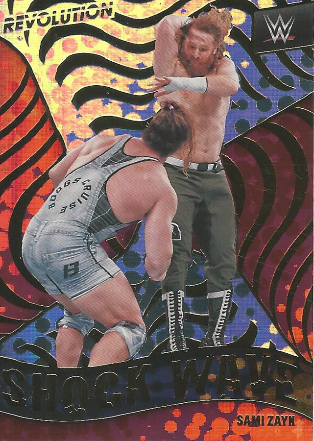 WWE Panini Revolution 2022 Sami Zayn SHOCKWAVE #20