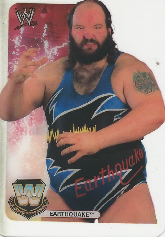 WWE Edibas Lamincards 2008 Earthquake #114