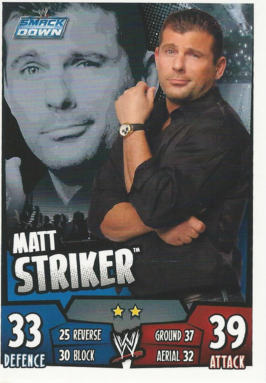 WWE Topps Slam Attax Rumble 2011 Matt Striker #114