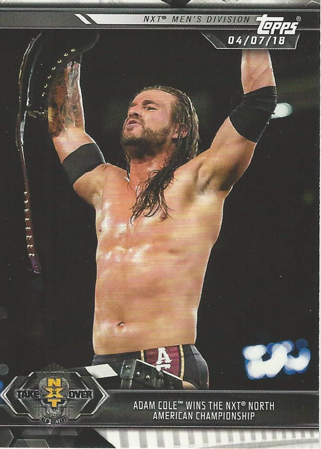 WWE Topps NXT 2019 Adam Cole #14