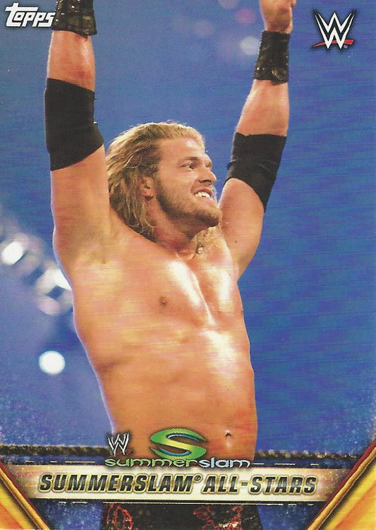 WWE Topps Summerslam 2019 Edge MSS-14 trading card PW Catalog