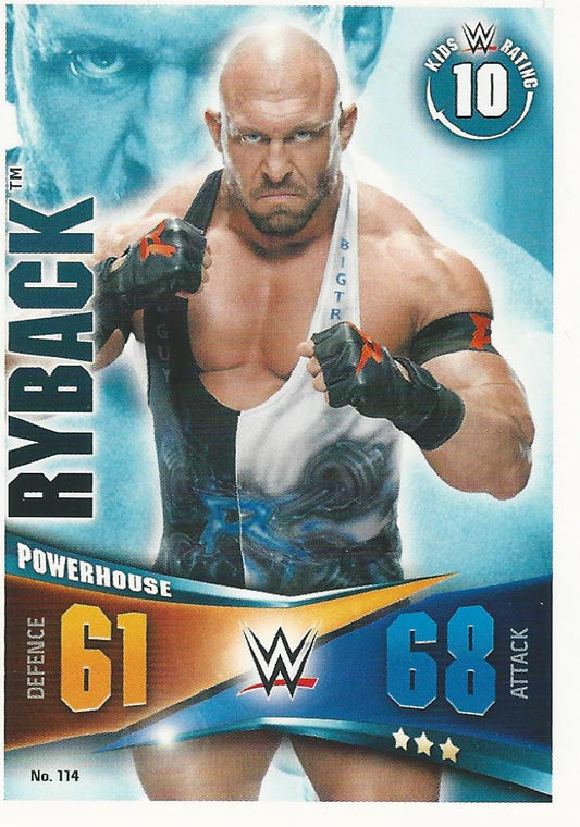 WWE Topps Slam Attax Rivals 2014 Ryback #114